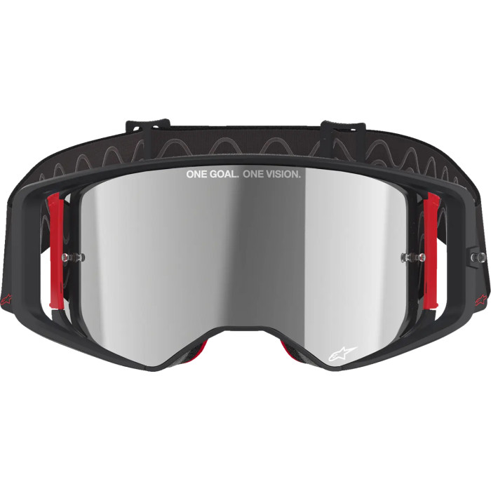 GOGGLE SUPERTECH CORP BLK/RED 