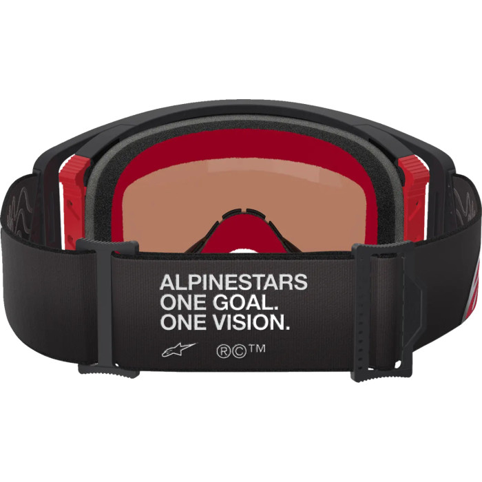 GOGGLE SUPERTECH CORP BLK/RED 