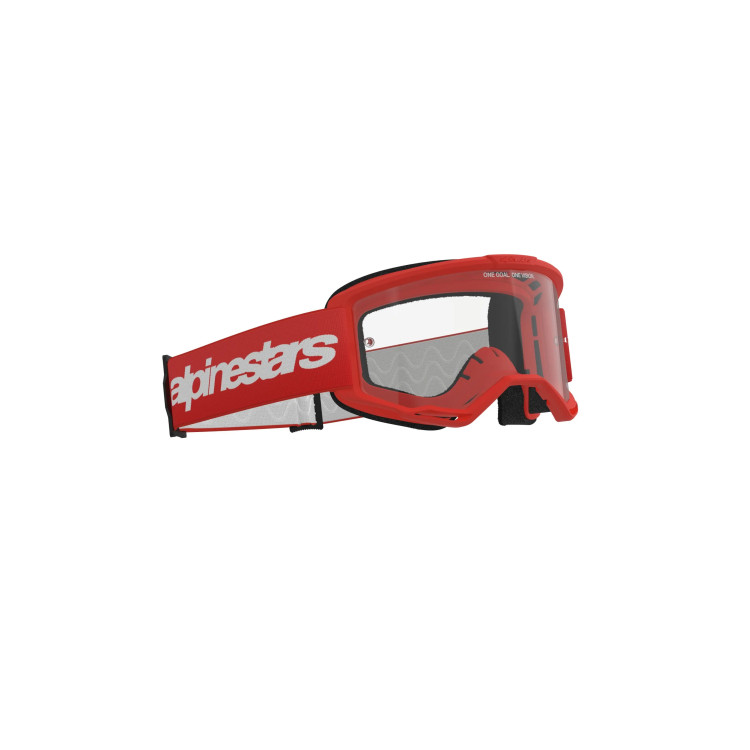 GOGGLE VISION 3 WORDMARK RED C