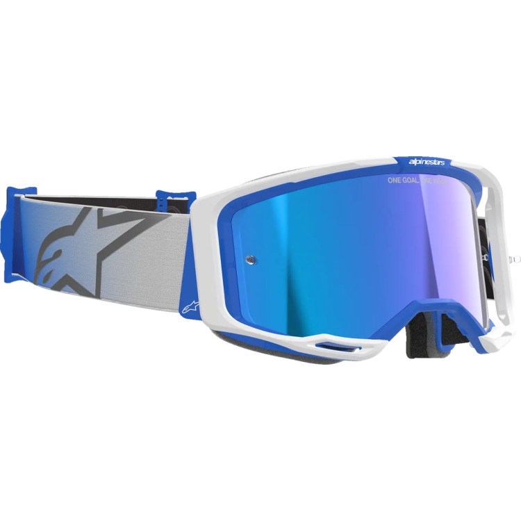 GOGGLE VISION 8 CORP BL/WT MIR