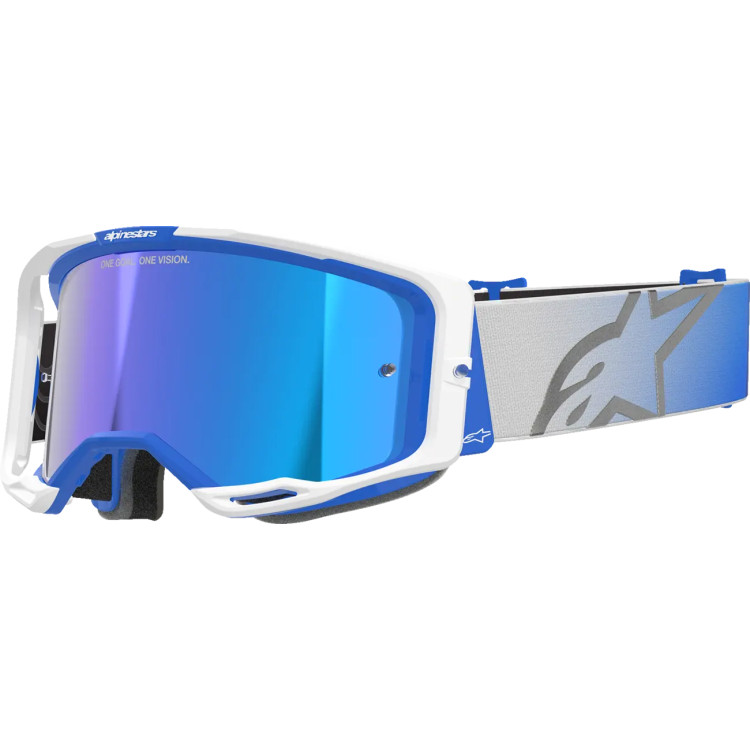 GOGGLE VISION 8 CORP BL/WT MIR