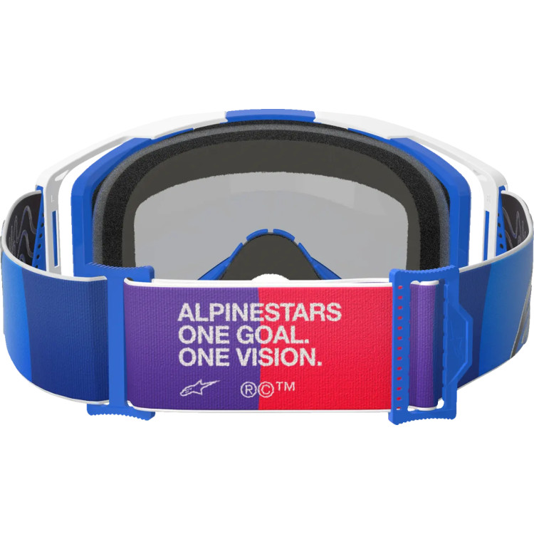 GOGGLE VISION 8 CORP BL/WT MIR