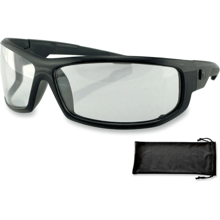 SUNGLASSES AXL BLACK W/ CLEAR 