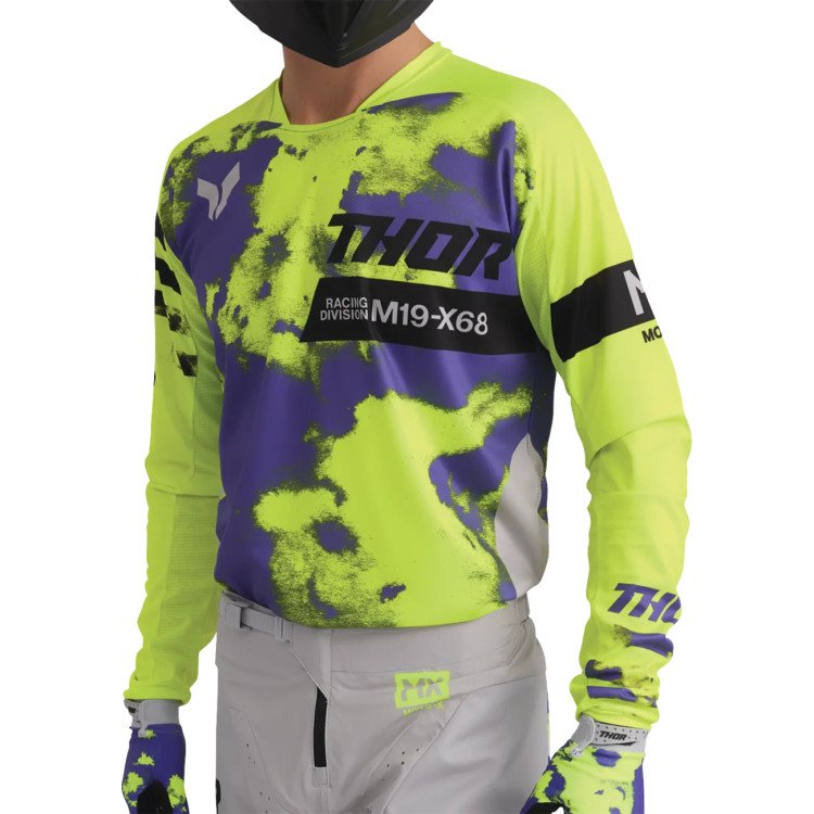 JERSEY LAUNCHMODE BLEACH GY/AC