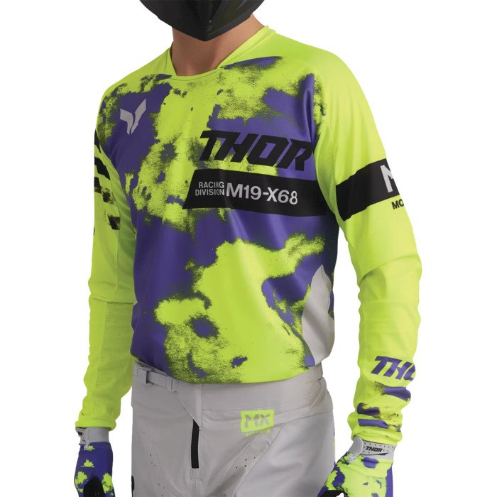 JERSEY LAUNCHMODE BLEACH GY/AC