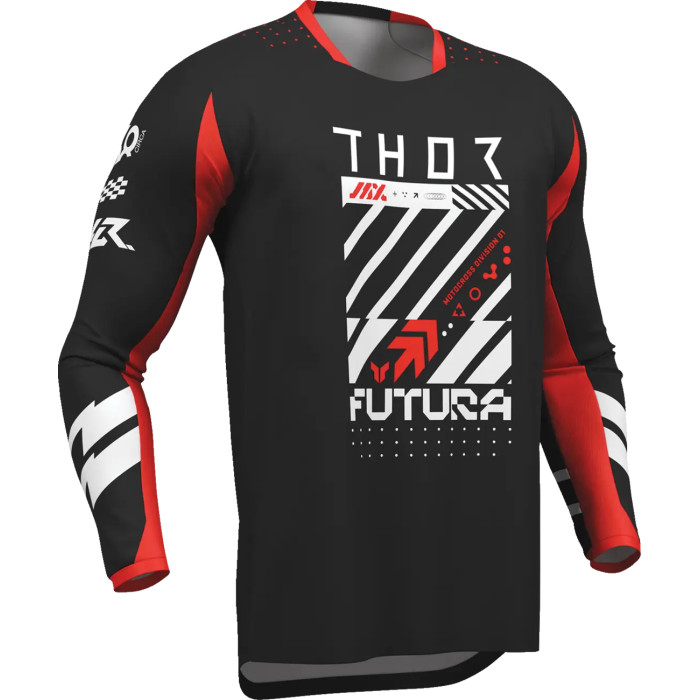 JERSEY LAUNCHMODE FUTURA BLK/R