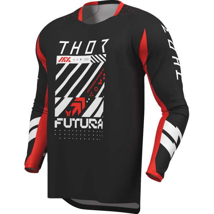 JERSEY LAUNCHMODE FUTURA BLK/R