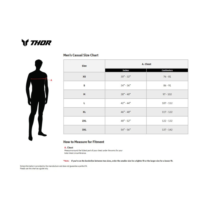 JCKT THOR WARMUP BK/WH SM