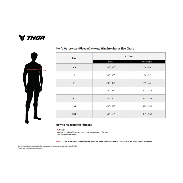 JACKET THOR BLACK SM