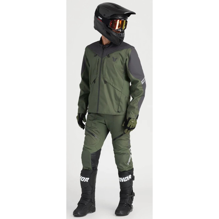 JACKET TERRAIN ARMY/CHARCOAL M