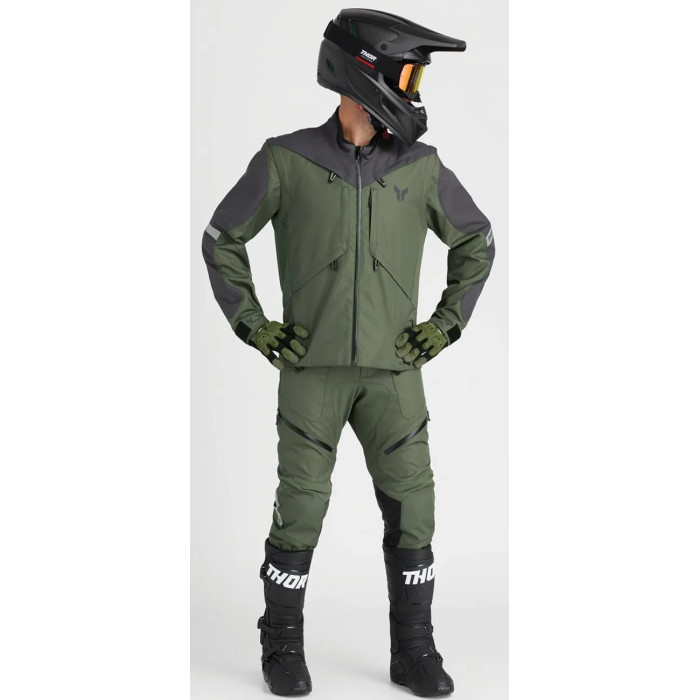 JACKET TERRAIN ARMY/CHARCOAL L