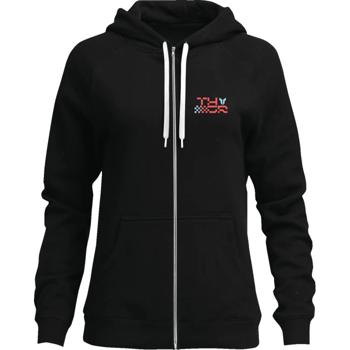 ZIP UP WMN VANTAGE BLACK SM