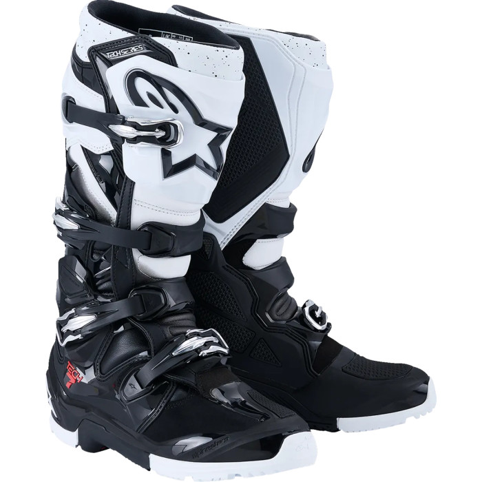 BOOT TECH 7 ENDURO BLK/WHT 15