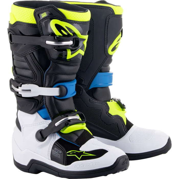 BOOT TECH7S BK/BL/YL 7