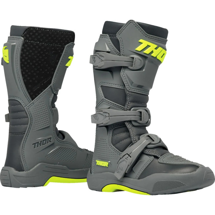 BOOT YTH BLITZ XR GY/CH 5