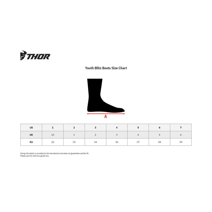 BOOT YTH BLITZ XR AC/BK 4