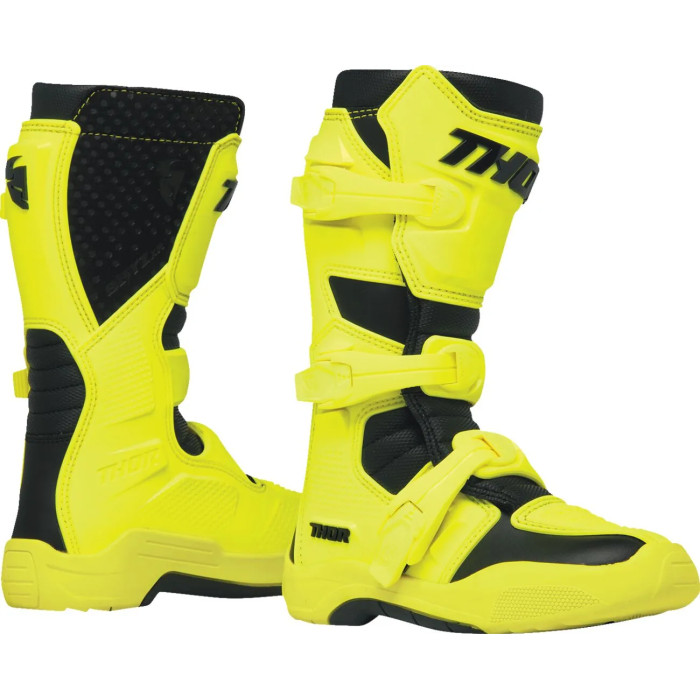 BOOT YTH BLITZ XR AC/BK 6