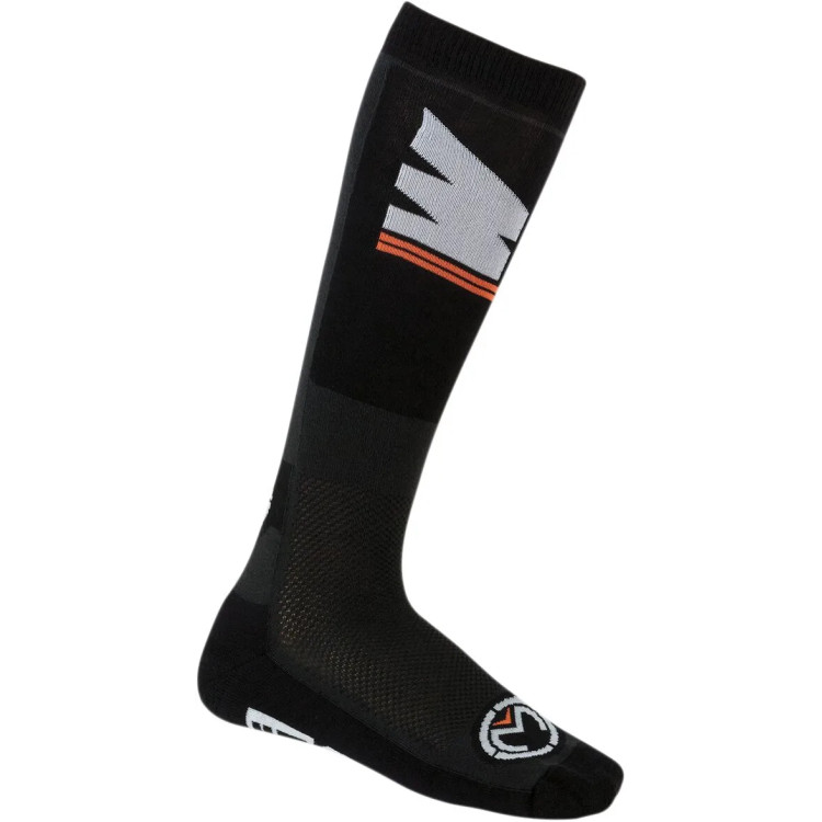 SOCK S19 M1 YTH BK/OR