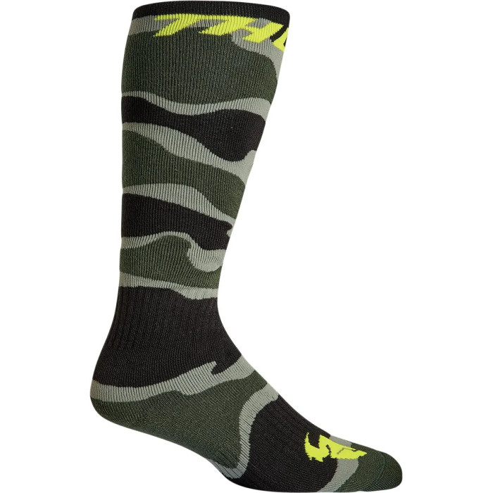 SOCK MX CAMO GN/AC 10-13