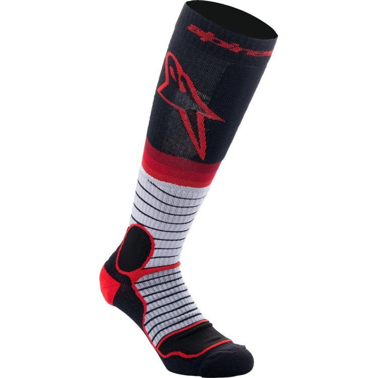 SOCK MX PRO BLK/GY/RED L