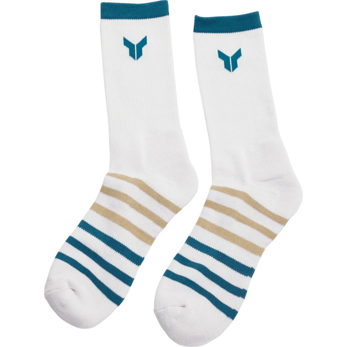 SOCKS 3PK WHITE SM/MD