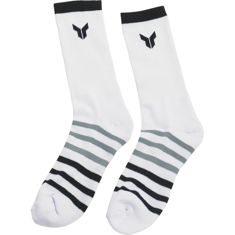 SOCKS 3PK WHITE SM/MD
