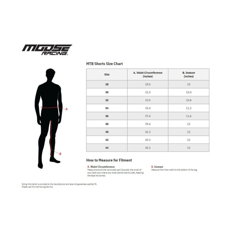 SHORT MOOSE MTB BK 32