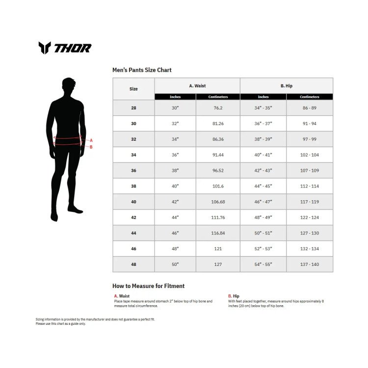 PANT THOR ASSIST BLACK 32