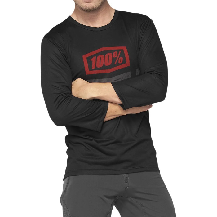 JRSY 3/4 ARMTC BK/RD L