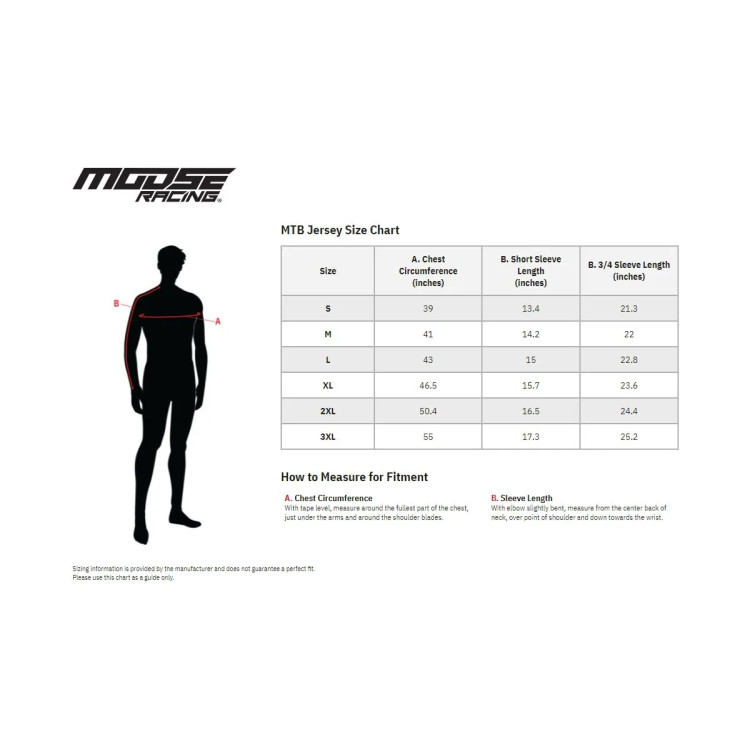 JRSY 3/4 MOOSE MTB BL MD