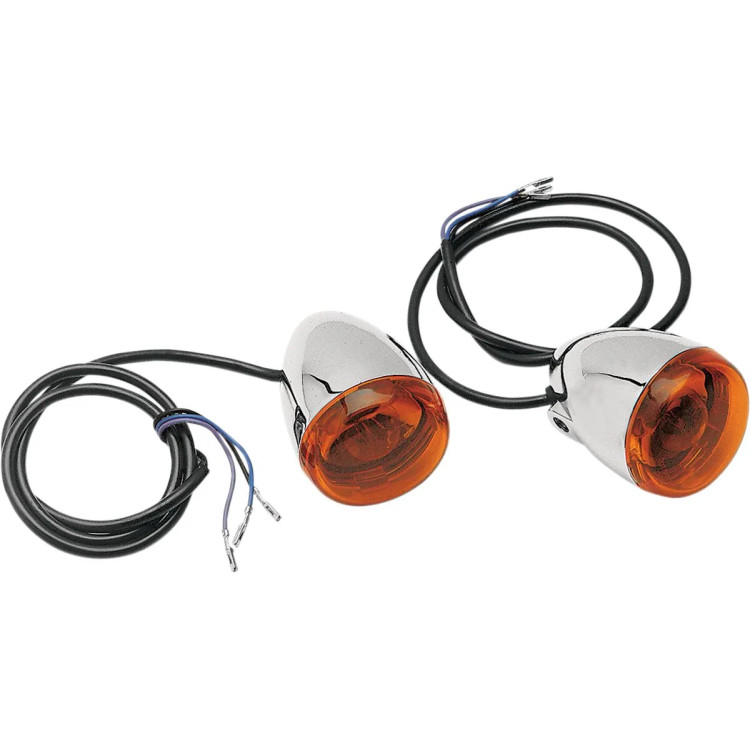 TURN SIGNAL W/ AMBER LENS - DB