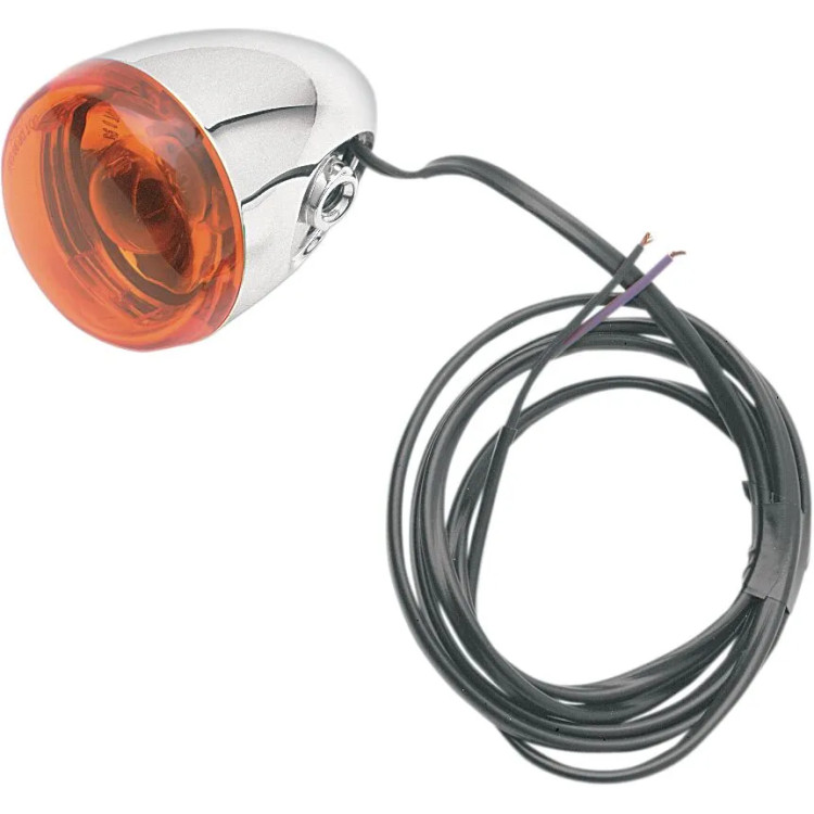 TURN SIGNAL REAR W/AMBER LENS 