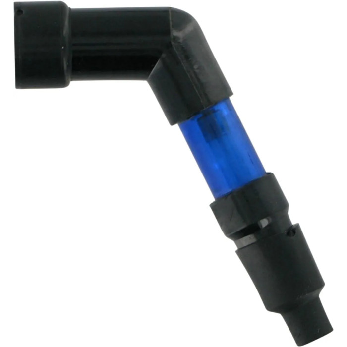 SPARK PLUG CAP-120DEG BLU