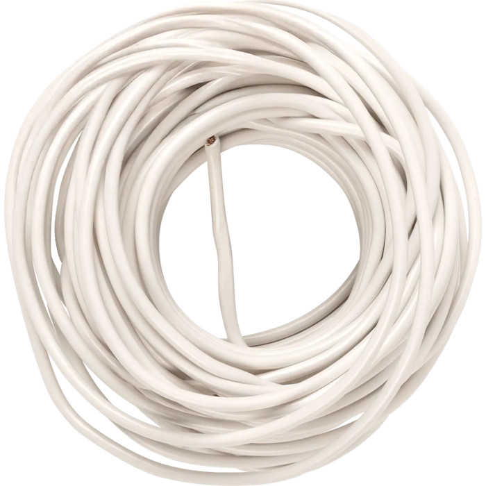 WHITE 16GA WIRE 35FT ROLL