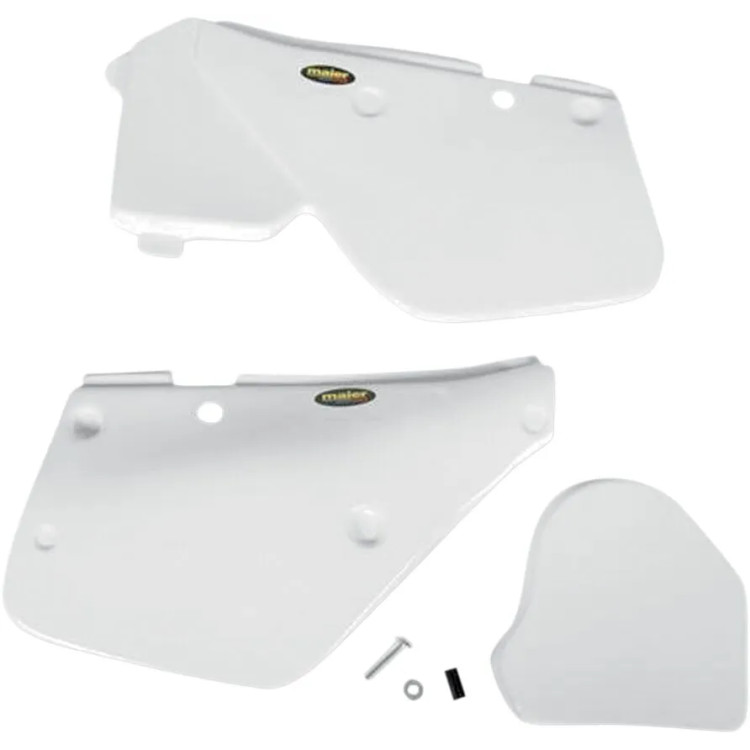 SIDEPLATES YZ125 86-7 WHT