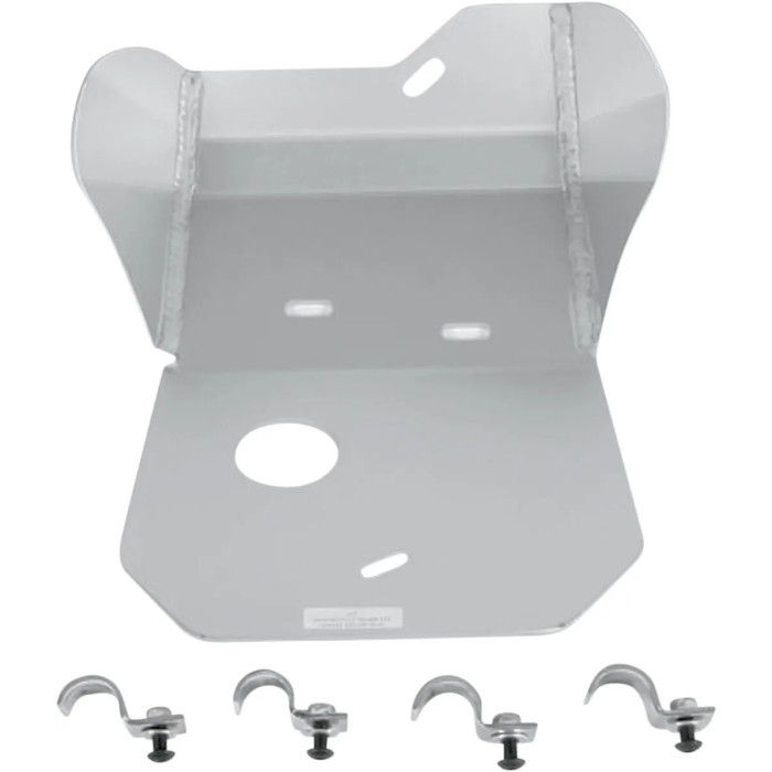 SKID PLATE ALUM HONDA XR250R 9
