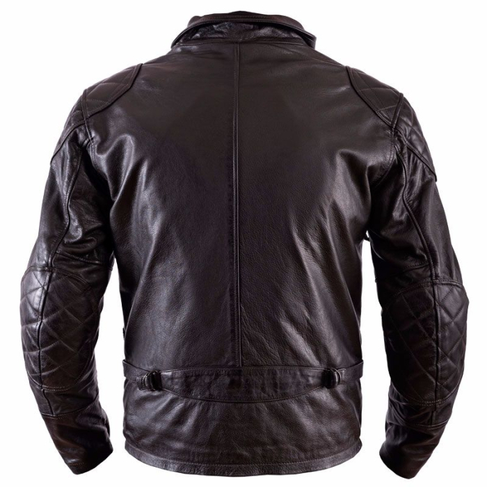 HELSTONS HUNT JACKET - RAG LEATHER - (RUDA)