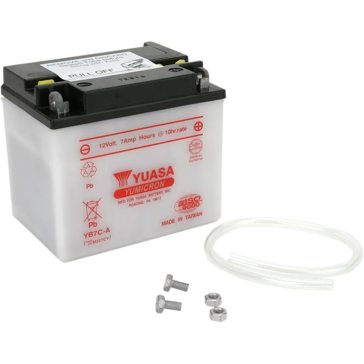 BATTERY YUASA HD DRY YB7C-A