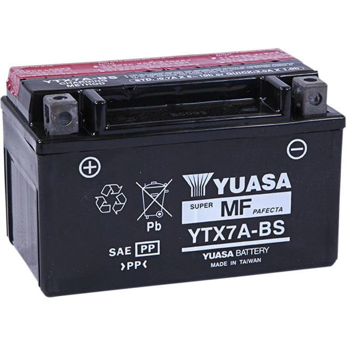 BATTERY YUASA MF YTX7A-BS 
