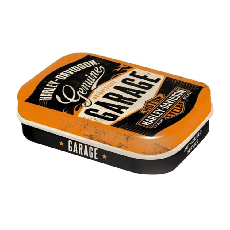 "Garage" mėtinių saldainių dėžutė