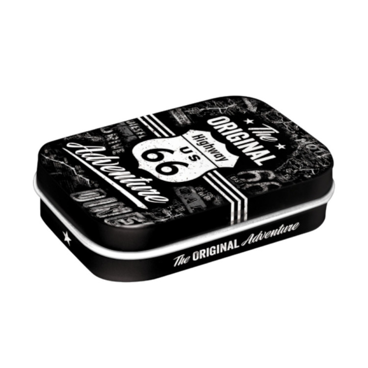 "Route 66" mėtinių saldainių dėžutė