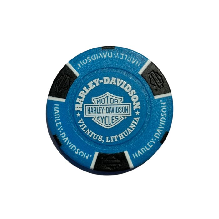 Harley Davidson Poker Chip (Vilnius chapter)