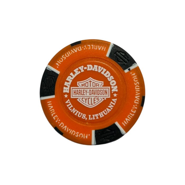 Harley Davidson Poker Chip (Vilnius chapter)