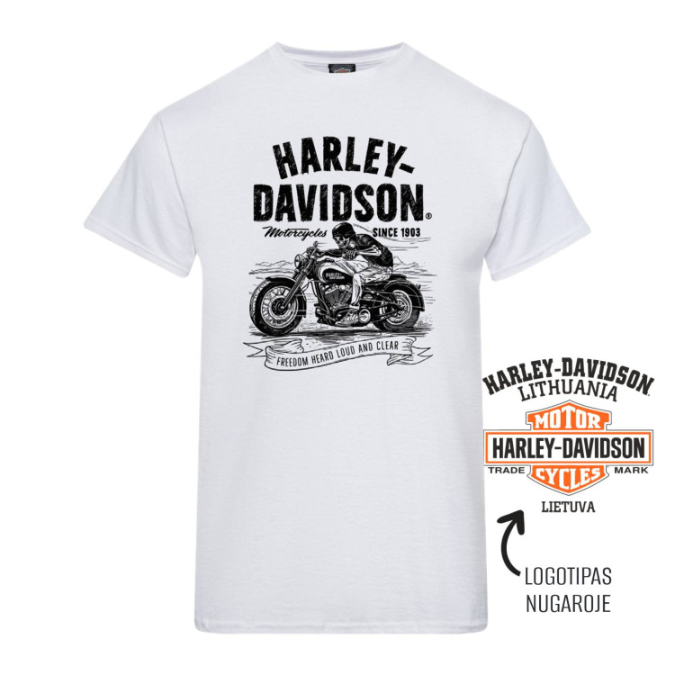 "Relay" Harley-Davidson atstovybės marškinėliai