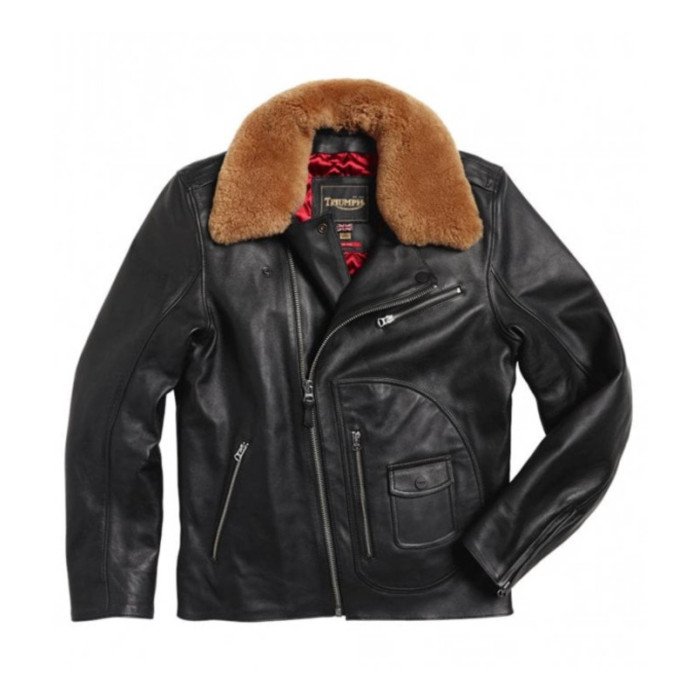 Rexford Leather Jacket - Black (L)