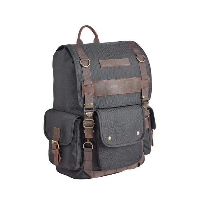 Ponderosa Ballistic & Leather USB Backpack